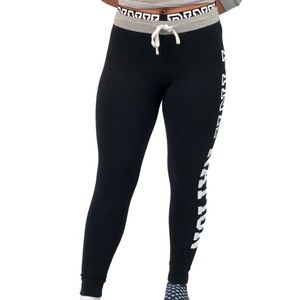 PINK NATION black and white yoga pants
